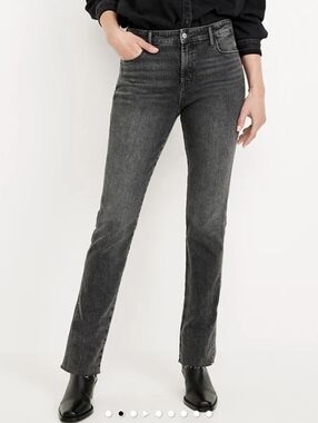Old Navy - Women's High-Rise Vintage Slim - Washed Black
